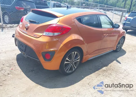 2016 Hyundai Veloster Turbo from USA, damaged, VIN KMHTC6AE6GU273220